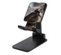 Supporto per telefono cellulare per scrivania ufficio pieghevole supporto per cellulare regolabile Supporto per cellulare Un gatto guarda fino al cielo Supporto per telefono portatile antiscivolo