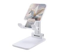Supporto per telefono cellulare per scrivania ufficio pieghevole supporto per telefono cellulare regolabile Fly Out from the Clouds Supporto per telefono portatile antiscivolo da tavolo Supporto per