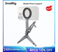 Supporto per telefono cellulare SmallRig magnetico 270 ° Inclinazione regolabile, per abilitazione MagSafe per iPhone modello 12-16 Supporto con gancio integrato 5649