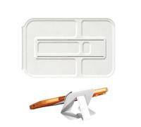 Supporto per telefono cellulare - Supporto da scrivania pieghevole con specchio e magnete, supporto portatile per videochiamate live streaming, compatibilità universale | tavolo aereo, treno cruscotto