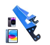 Supporto per telefono cellulare, supporto per telefono pieghevole | supporto per tablet da tavolo | supporto per cellulare regolabile a forma di V, supporto da scrivania pieghevole a mani libere per