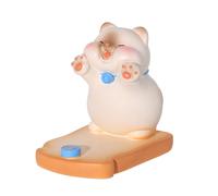 Supporto per telefono con angolazioni regolabili, design resistente e robusto con un'estetica a forma di animale, supporto da scrivania in resina