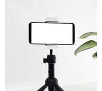 Supporto per telefono con clip dal design portatile per fotografi e vlogger con smartphone. Confezione da 1. Dimensioni: 7,3 x 3,4 x 2,6 pollici.