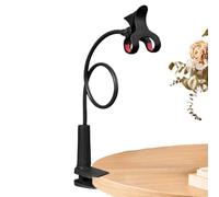 Supporto per telefono con collo - Supporto per telefono regolabile da 73 cm | Śoporte e Testata universale con clip ara Telefoni | Clip Đe Morsetto D´e Montaggio P¢ara Telefoni Cellulari, B