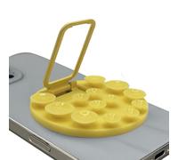 Supporto per telefono con in silicone, supporto elettronico riutilizzabile per selfie, accessorio per scrivania, cruscotto, ufficio