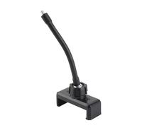Supporto per telefono con luce ad anello a LED, supporto a morsetto in metallo con vite da 1/4 per live streaming, facile installazione, morsetto regolabile, design flessibile, materiale premium, ma