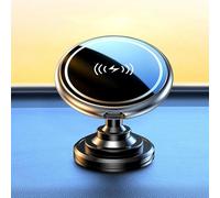 Supporto per telefono con ricarica wireless magnetica per auto da 15 W, base in