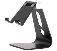 Supporto per telefono con stelo regolabile in lega di alluminio multi-angolo per l'utilizzo a mani libere, design antiscivolo, supporto portatile per