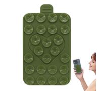 Supporto per telefono con | Supporto per telefono antiscivolo su entrambi i lati, accessorio adesivo - Custodia portatile regolabile con forte, supporto per trasmissioni in diretta