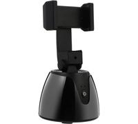 Supporto per telefono con tracciamento a 360 gradi per vlog e fotografia, compatibile con smartphone.