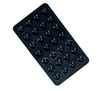 Supporto per telefono con ventosa in silicone, supporto per telefono a doppia faccia, per selfie, video, chat e guardare film
