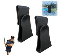 Supporto per telefono con vista della racchetta, non perdere mai il tuo momento vincente, supporti portatili flessibili fissi per reti da tennis, supporto stabile e regolabile a parete (2 pcs)
