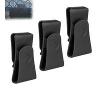 Supporto per telefono con vista racchetta, supporto per fotocamera da tennis per rete e recinzione, supporto per telefono per campo da tennis, registratore di allenamento multi angolo per giocatori di