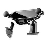 Supporto Per Telefono Da Auto | A Gravità Con Base A Clip Grande Per Schermo Galleggiante | Supporto Antiscivolo In Silicone Senza Tracce | Smartphone No Vision Block Cruscotto Portatile Parabr