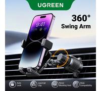 Supporto per telefono da auto con aggancio a gravità per presa dell'aria, compatibile con telefoni da 4,7 a 7,2 pollici, UGREEN Tagli UnicaABS