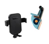 Supporto per telefono da auto, design multifunzione, a sgancio rapido, per pickup, cruscotto, rotazione 360, braccio telescopico da 7 a 8,2 cm