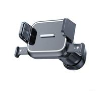 Supporto per telefono da auto Gravity con clip per bocchetta dell'aria e imbottitura in silicone, offre angoli regolabili e impugnatura antiscivolo per smartphone