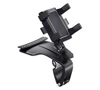 Supporto per telefono da auto, in ABS, 16 x 10 x 9,5 cm, supporto magnetico per telefono da auto, con rotazione di 1200 gradi, a mano, temporanea, supporto universale per smartphone per guida