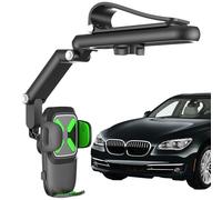 Supporto per telefono da auto, multifunzione, 360 gradi, regolabile, versatile, anti-vibrazione, universale, per parabrezza, tutti gli smartphone e tutte le auto