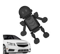 Supporto per telefono da auto per auto, supporto per smartphone a forma di robot, supporto per cellulare per veicolo, fissaggio sul cruscotto e clip per bocchetta 'aria, design stabile con gancio