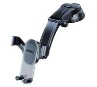 Supporto per telefono da auto per bocchetta dell'aria o console centrale, staffa di montaggio a gravità con impugnatura in silicone antiscivolo, rotazione a 360°, compatibile con la maggior parte