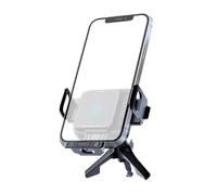 Supporto per telefono da auto senza fili, girevole a 90°, ricarica rapida, pieghevole, supporto per cruscotto, morsetto automatico per viaggi su strada, berline, SUV, camper, camion, minivan e pickup