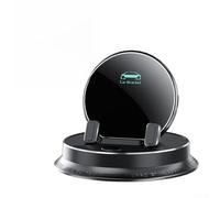 Supporto per telefono da auto, supporto per cruscotto, girevole a 360°, base in gel antiscivolo per smartphone da 4 a 7 pollici, design riutilizzabile e lavabile per una guida sicura