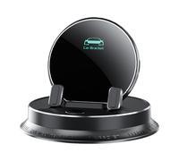 Supporto per telefono da auto - Supporto per cruscotto induzione, supporto rotante per dispositivi mobili, costruzione in silicone PC + ABS | Per viaggi Navigazione a mani libere Interno auto