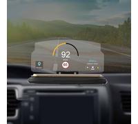 Supporto per telefono da auto WLAGOOD con navigazione HUD, compatibile con Android e iOS, ricarica wireless, base fissa, induzione intelligente