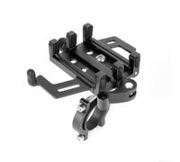 Supporto per telefono da bicicletta anti-shake con serratura a 7 artigli, supporto per bici in lega di alluminio per mountain bike, staffa di navigazione sicura per smartphone, installazione senza