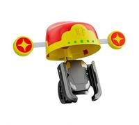 Supporto per telefono da bicicletta, con cappello antipioggia, per telefoni da 4,7" a 7,2", supporto per cellulare Fortune Hat, clip di bloccaggio fissa, ammortizzatore, supporto per telefono da