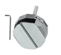 Supporto per telefono da bicicletta, in lega di alluminio, resistente alle vibrazioni, supporto per telefono da bicicletta per montaggio su stelo, per ciclismo su strada, città, tour, pendolari