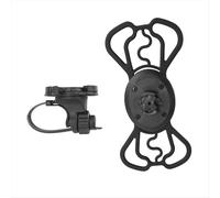 Supporto per telefono da bicicletta in silicone, universale, con blocco magnetico, a sgancio rapido, per manubrio della bici