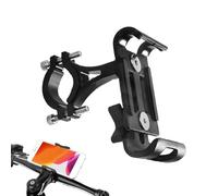 Supporto per telefono da bicicletta | Supporto telefonico per moto da 6,5 | Mothone Mount 100 g | Pinza in alluminio rotante a 360 ° con cuscinetti antiscivolo, manubrio 20-36 mm, ideale per l