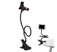 Supporto per telefono da, collo di, 360 clip per cellulare regolabile Lazy, clip multiuso per comodino con braccio lungo per il tavolo, per guardare film
