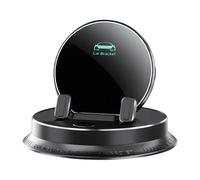 Supporto per telefono da cruscotto per auto, girevole a 360°, in silicone, antiscivolo, universale, per smartphone iPhone 16 15 Pro Max OPPO Google, antiscivolo e ultra stabile per Xiaomi No