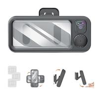 Supporto per telefono da doccia con altoparlante Bluetooth wireless, custodia impermeabile per telefono da doccia a montaggio a parete, custodia con supporto anti-appannamento e touchscreen sensibile