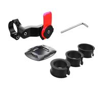Supporto per Telefono da Moto, Ammortizzatore, Supporto per Telefono da Bici, Autobloccante, Anti-Vibrazione, Supporto per Manubrio da Bicicletta(Red)
