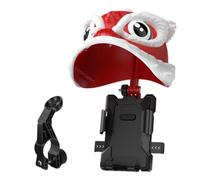 Supporto per telefono da moto, con braccio a molla, supporto per | Supporto per telefono da ciclismo, supporto universale per manubrio di moto, bici, scooter, supporto