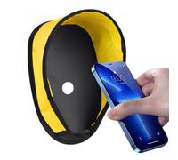 Supporto per telefono da moto con visiera di supporto per smartphone e bici | Scudo solare per telefono moto per avventura fuoristrada, campeggio, viaggio, strada