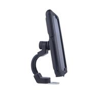 Supporto per telefono da moto con vista posteriore e supporto girevole a 360 gradi per telefoni cellulari fino a 6,8 pollici