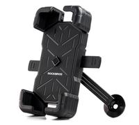 Supporto per telefono da moto girevole a 360 4,5-7,2 pollici - Nero