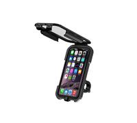 Supporto per telefono da moto impermeabile - RNCYN - Impermeabile IP66 - Ricarica wireless - Touchscreen - Rotazione a 360