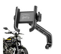Supporto per telefono da moto, morsetto per manubrio cellulare, supporto per telefono da bicicletta, per turismo, sport, corsa, navigazione, ascolto di musica, compleanno, Natale
