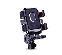 Supporto per Telefono da Moto per Honda CBF 125/CBF 125 Frontansicht, Antiurto e con Stabilizzazione Dell'immagine, Supporto per Smartphone a 360°,Handlebar Version