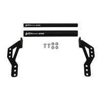 Supporto Per Telefono Da Moto, Piastra Di Supporto Per Navigatore GPS Per SUZUKI DL650 Vstrom 650 XT, Supporto Di Montaggio Per Telefono Modificación Bracket(NERO 2,12mm 22mm)