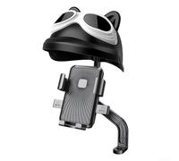 Supporto per telefono da moto, regolabile, impermeabile, con tecnologia anti scossa per una maggiore stabilità (originale - nero)