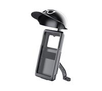 Supporto per telefono da moto, supporto con cappello da sole, supporto per telefono cellulare, per donne e uomini, per equitazione, moto, biciclette, scooter, passeggini