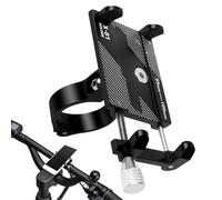 Supporto per telefono da moto - Supporto in lega di alluminio per moto | Accessorio sportivo per la visualizzazione GPS Registrazione Video Streaming Chiamate Guida