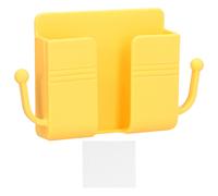 Supporto per telefono da parete autoadesivo, supporto di ricarica con gancio, organizer per telecomando con adesivo forte, multifunzione.